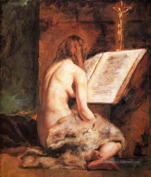 Le corps féminin pénitent Magdalen William Etty Peinture à l'huile